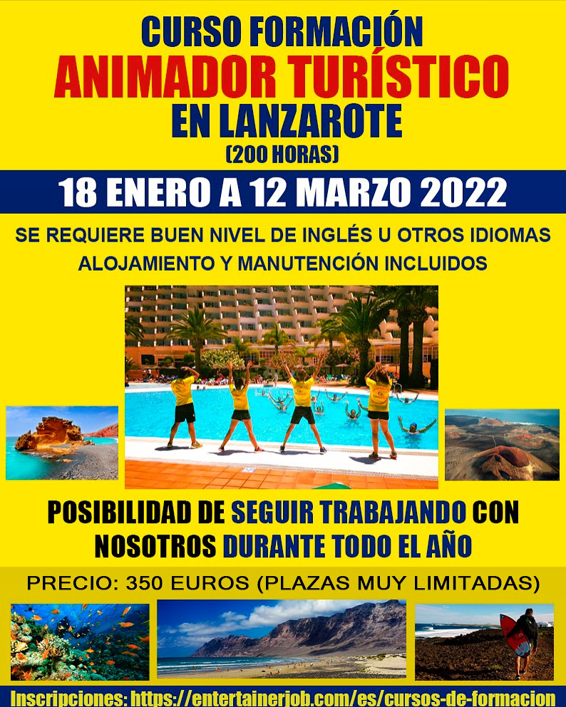 Curso de Animador Turístico en Lanzarote